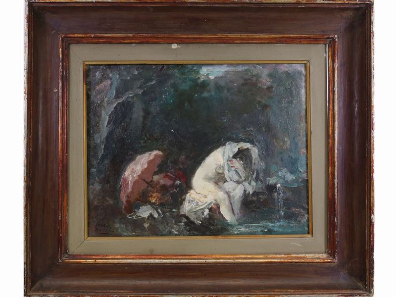 Mario Bucci - Bagnante