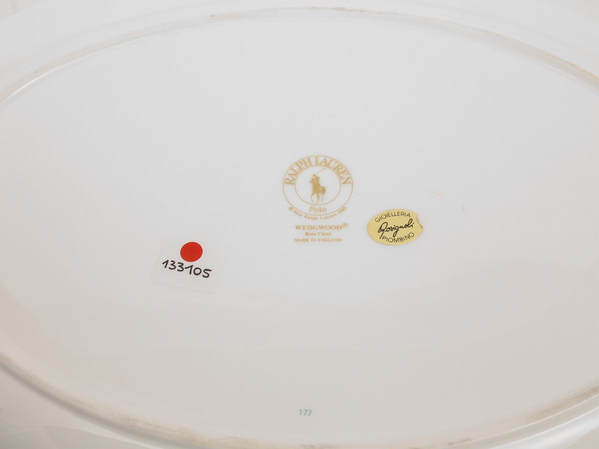 Vassoio in Terraglia Ralph Lauren per Wedgwood