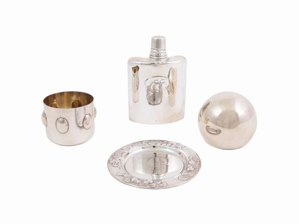 A Brandimarte silver lot  - Auction The florentine house of a milanese collector: important glasses, objects of art and contemporary art - Maison Bibelot - Casa d'Aste Firenze - Milano