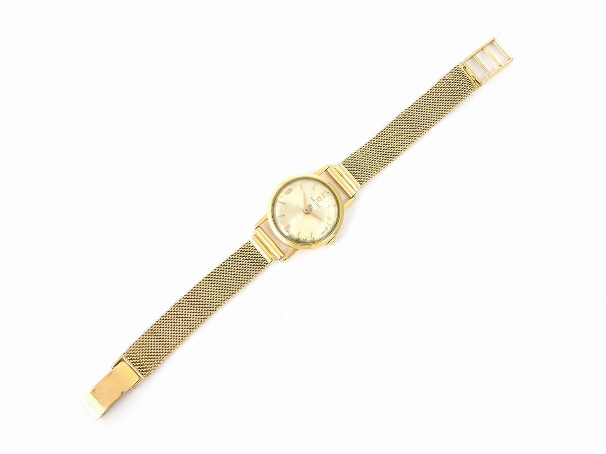 Orologio da Polso per Donna Omega in Oro Giallo