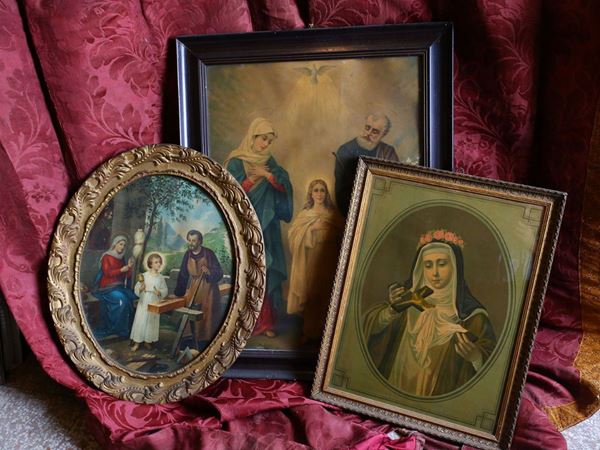 Religious images lot