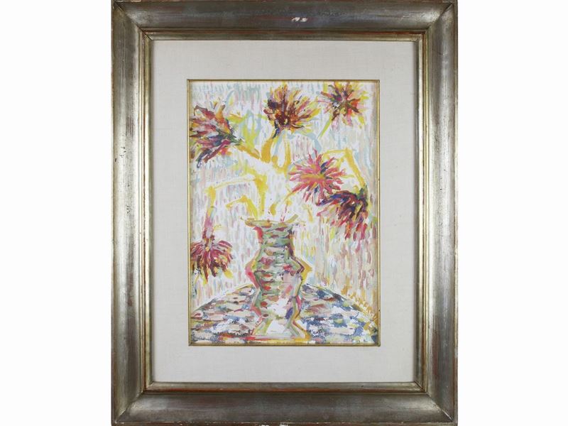 Silvio Loffredo - Vaso di Fiori 1964
