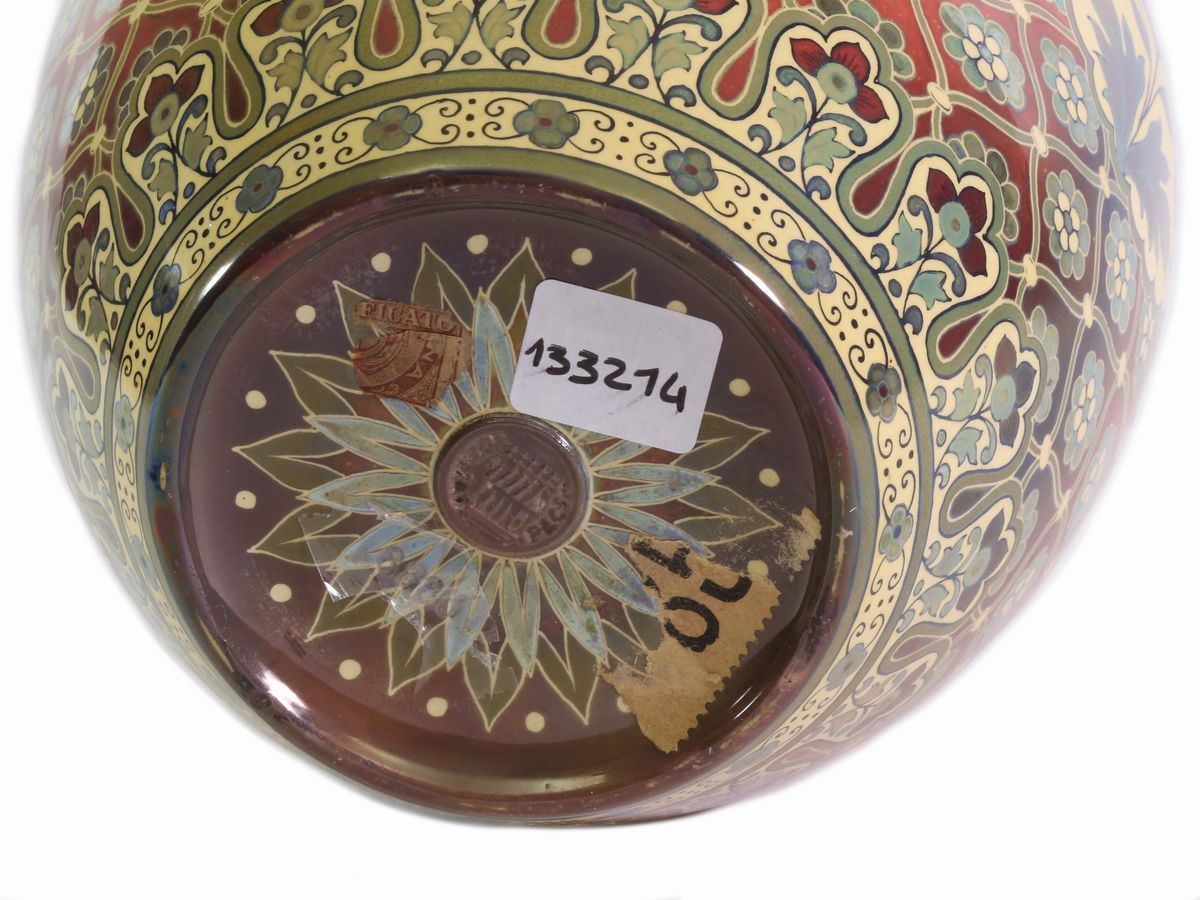 Vaso in Ceramica, Zsolnay-pecs