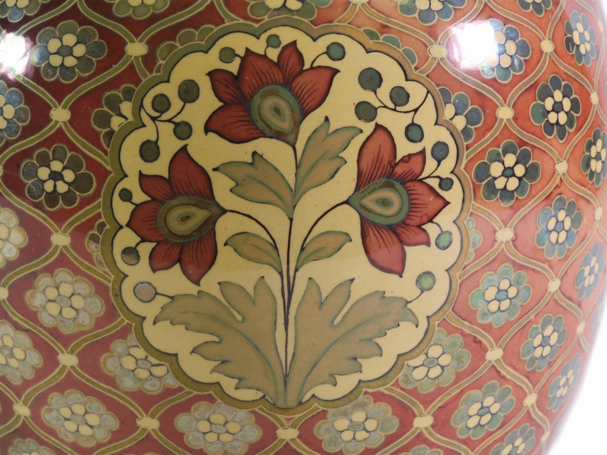 Vaso in Ceramica, Zsolnay-pecs
