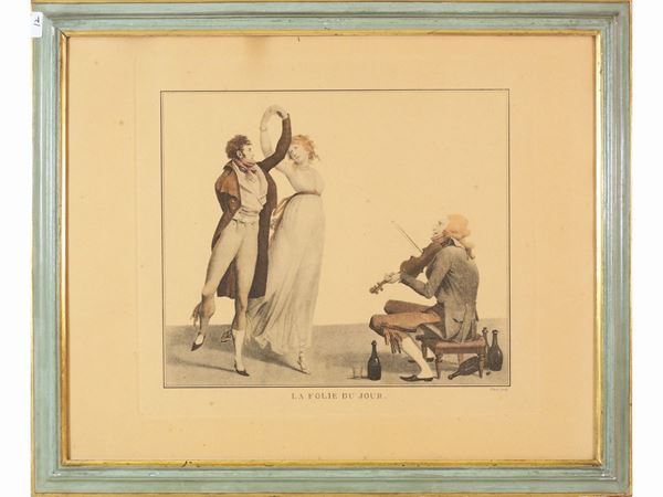 Salvatore Tresca (c.1750-1815) Louis Darcis (    -1801) - La folie du jour - Le Mervelleuses