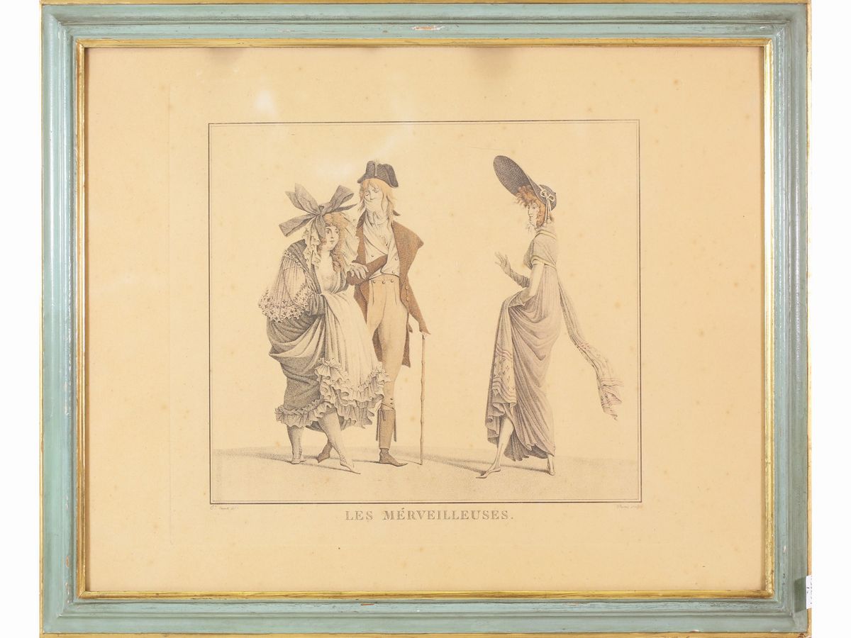 Salvatore Tresca (C.1750-1815) Louis Darcis ( -1801) - La Folie Du Jour - le Mervelleuses