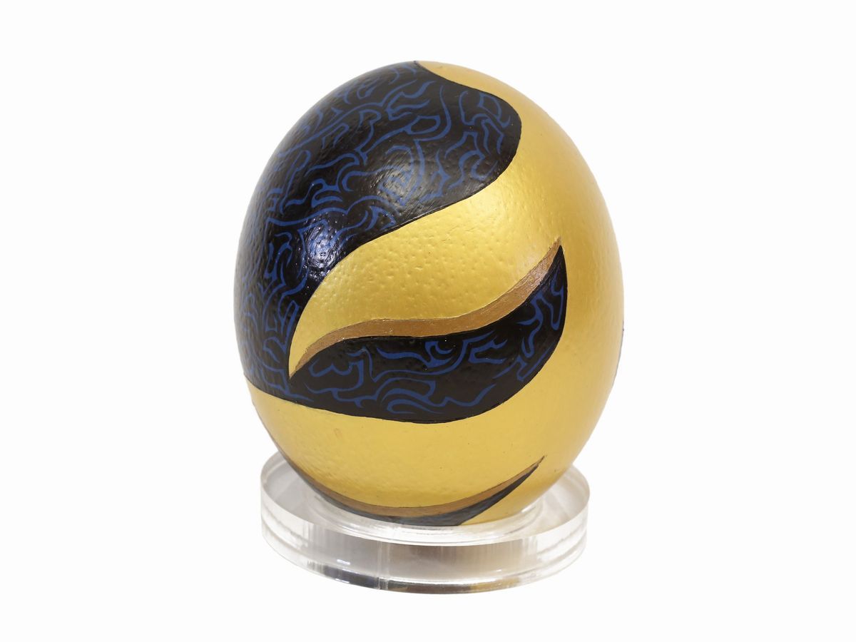 Gia Asmundo - Gold Man With Egg 2018