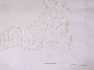 Lenzuolo in Lino Bianco
