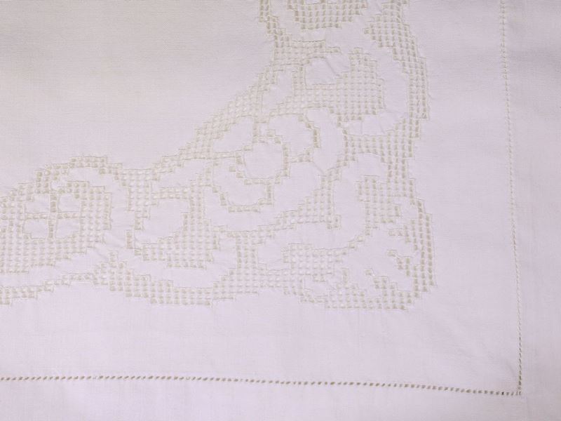 Lenzuolo in Lino Bianco