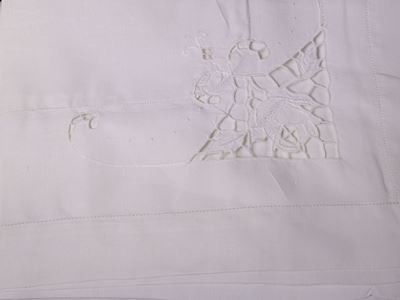 Lenzuolo Matrimoniale in Lino Bianco