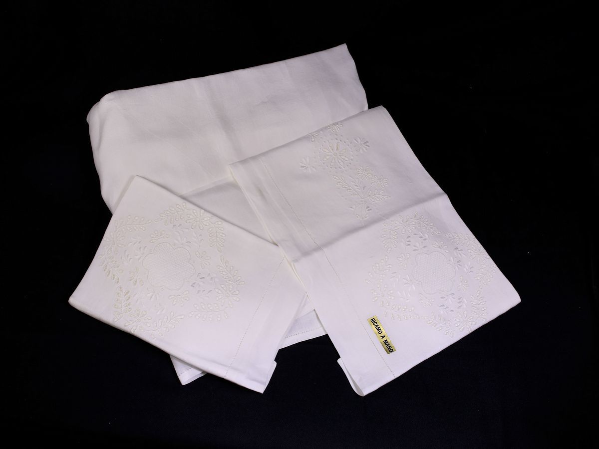 Lenzuolo in Lino Bianco