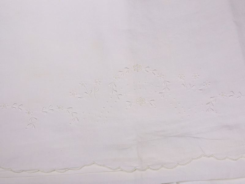 Lenzuolo Matrimoniale in Lino Bianco