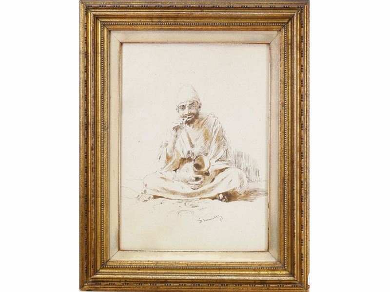 Domenico Morelli - Personaggio Orientale