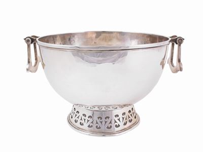 Centrotavola a Coppa in Argento, Mappin & Webb