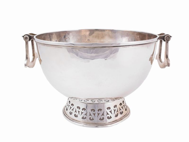 Centrotavola a Coppa in Argento, Mappin & Webb