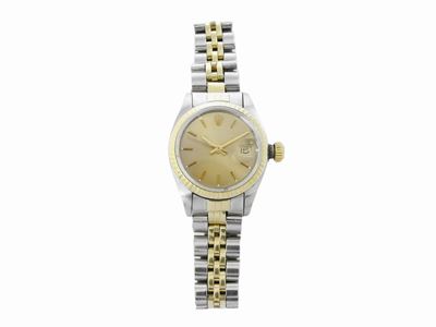 Orologio da Polso per Donna Rolex Date in Acciaio e Oro Giallo