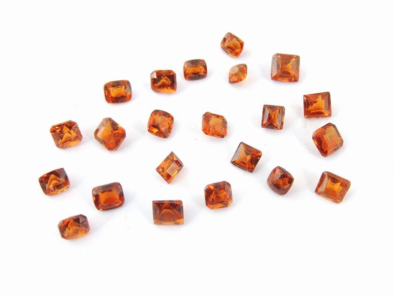 Ventidue Granati Hessonite