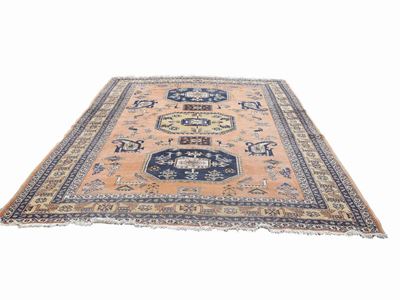 Grande Tappeto Persiano di Vecchia Manifattura