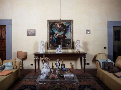 Tavolo da Muro da Biblioteca in Noce
