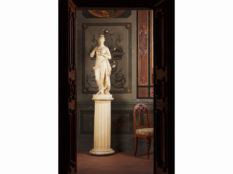 Venere Recante in Mano una Farfalla, Manifattura di Signa
