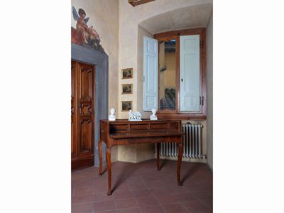 Scrittoio Meccanico Impiallacciato in Palissandro