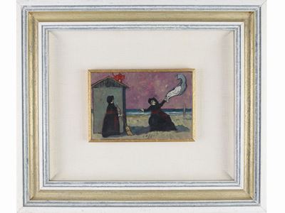 Pretini in un Paesaggio Marino 1971