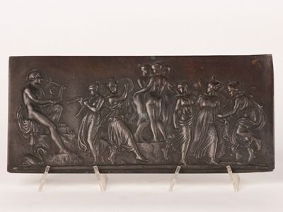 Coppia di Placchette in Bronzo