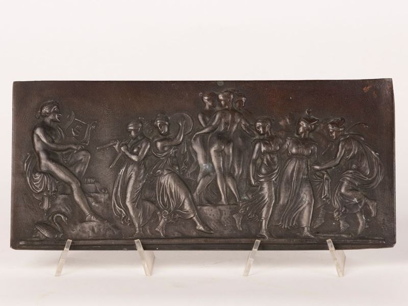 Coppia di Placchette in Bronzo