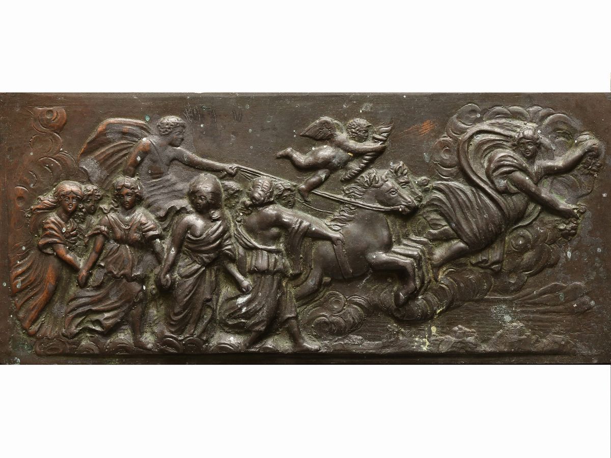 Coppia di Placchette in Bronzo