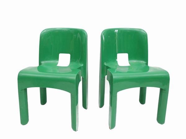 Four chairs  Universal 4868/69, Joe Colombo for Kartell 1969