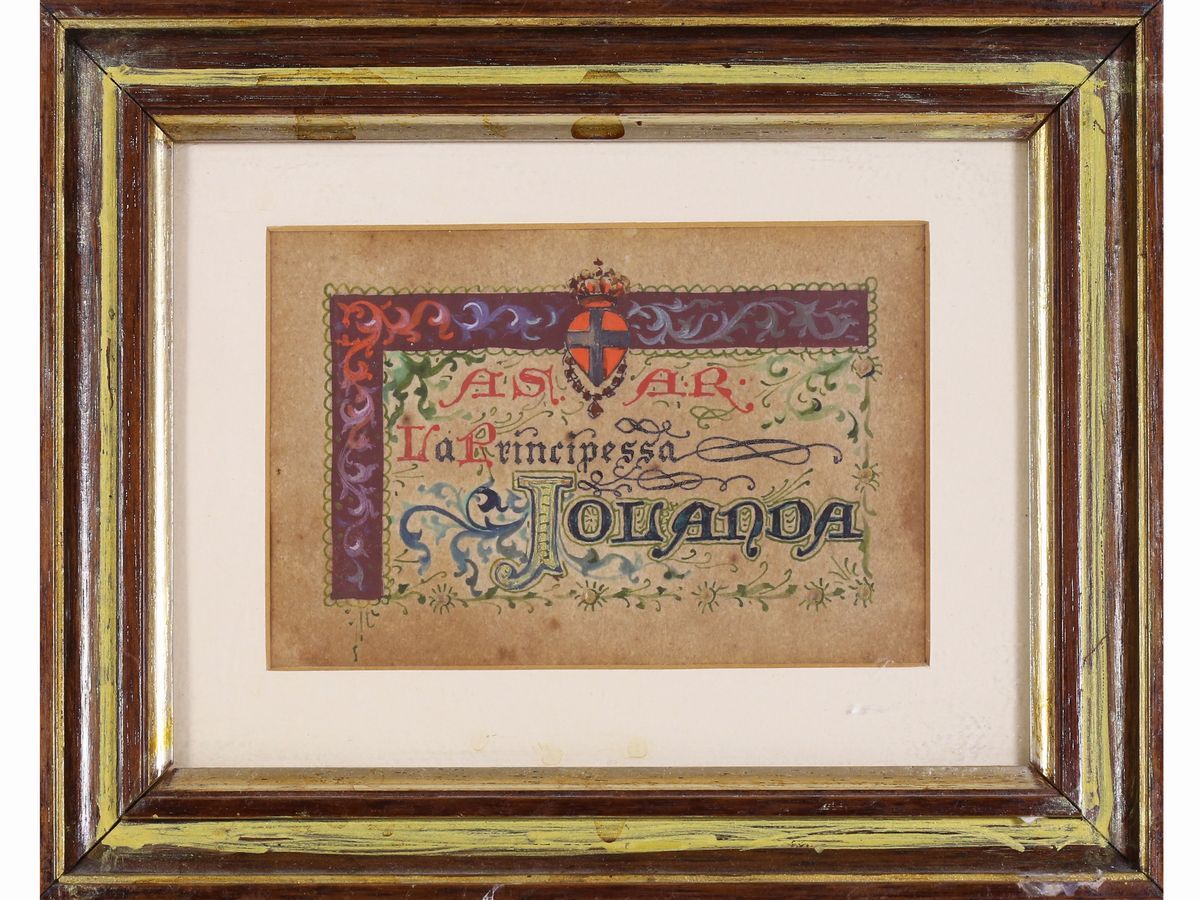 Raccolta di Quattro Documenti Miniati su Pergamena di Casa Savoia