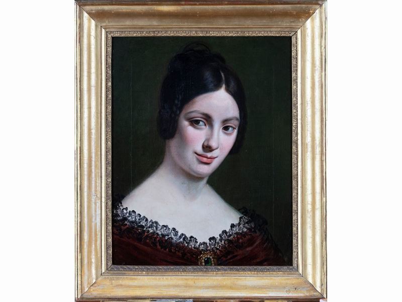 Johann Conrad Zeller - Ritratto di Maria Malibran
