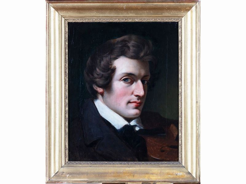 Johann Conrad Zeller - Ritratto di Charles De Bériot