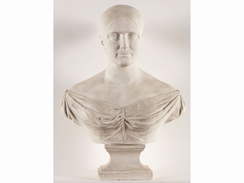 Jean-pierre le Jeune Dantan - Ritratto Femminile