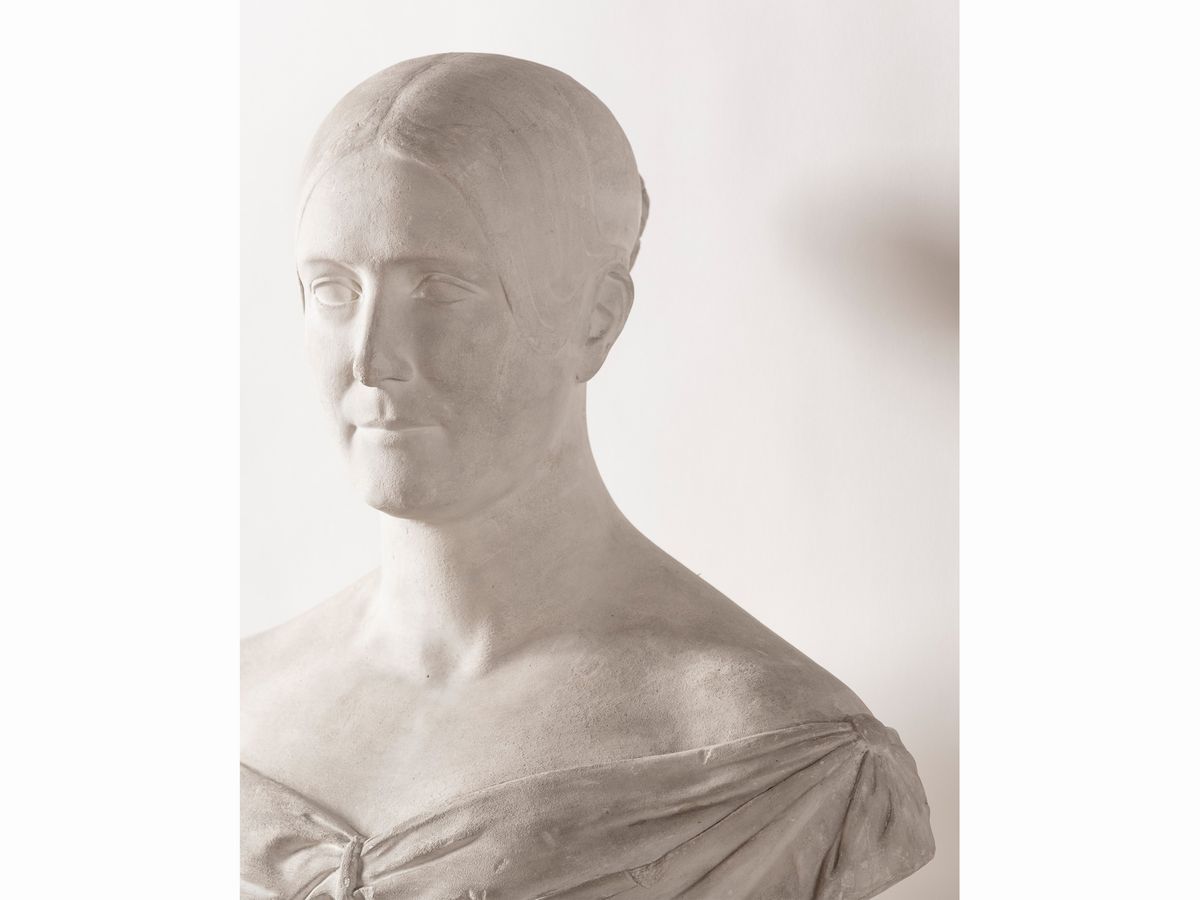 Jean-pierre le Jeune Dantan - Ritratto Femminile