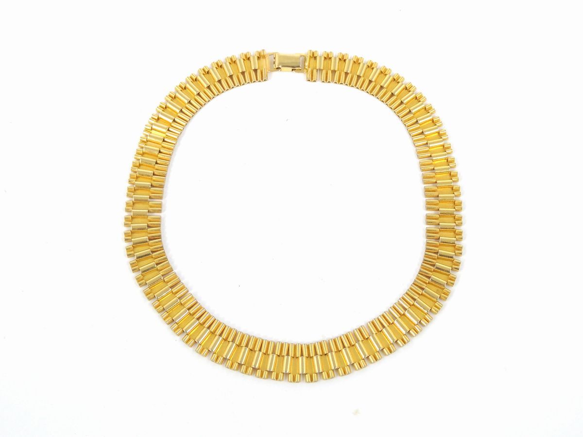 Lotto di Bijoux in Metallo Dorato