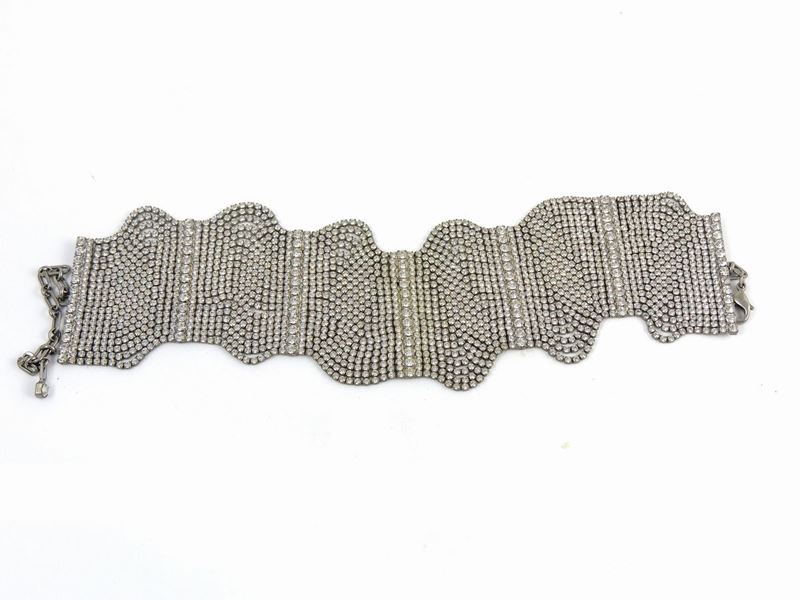 Choker in Strass, Butler & Wilson