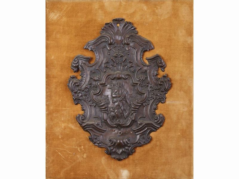 Placca in Bronzo