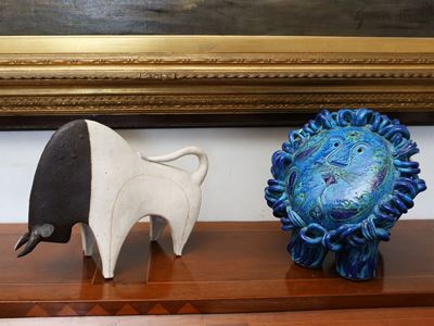 Lotto di Curiosità in Ceramica