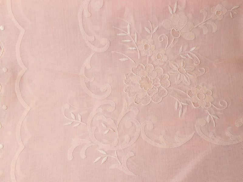 Tovaglia in Lino Rosa