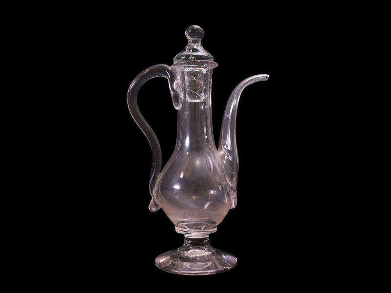 Piccola Caraffa in Vetro Soffiato