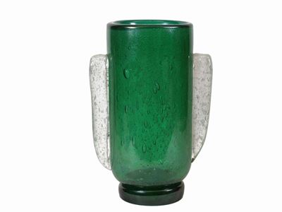 Vaso in Vetro Spesso Verde