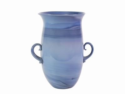 Vaso in Calcedonio Azzurro