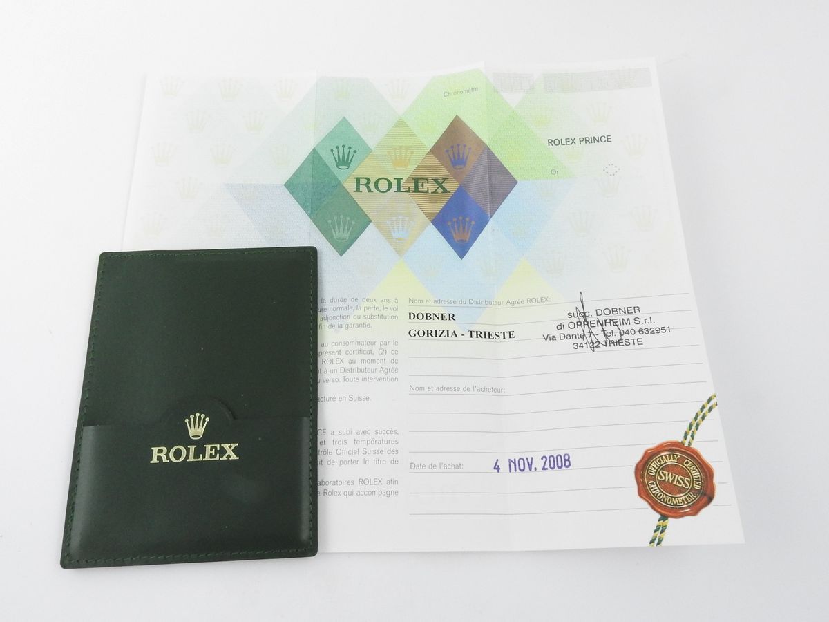 Orologio da Polso per Uomo Rolex Cellini Prince in Oro Giallo
