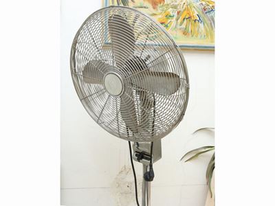 Ventilatore e Lampada Vintage