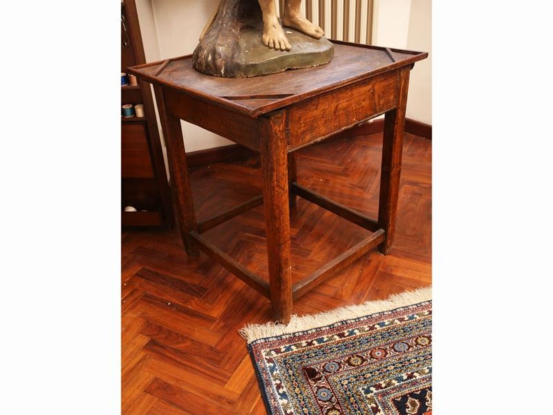Tavolino da Lavoro in Legno Tenero