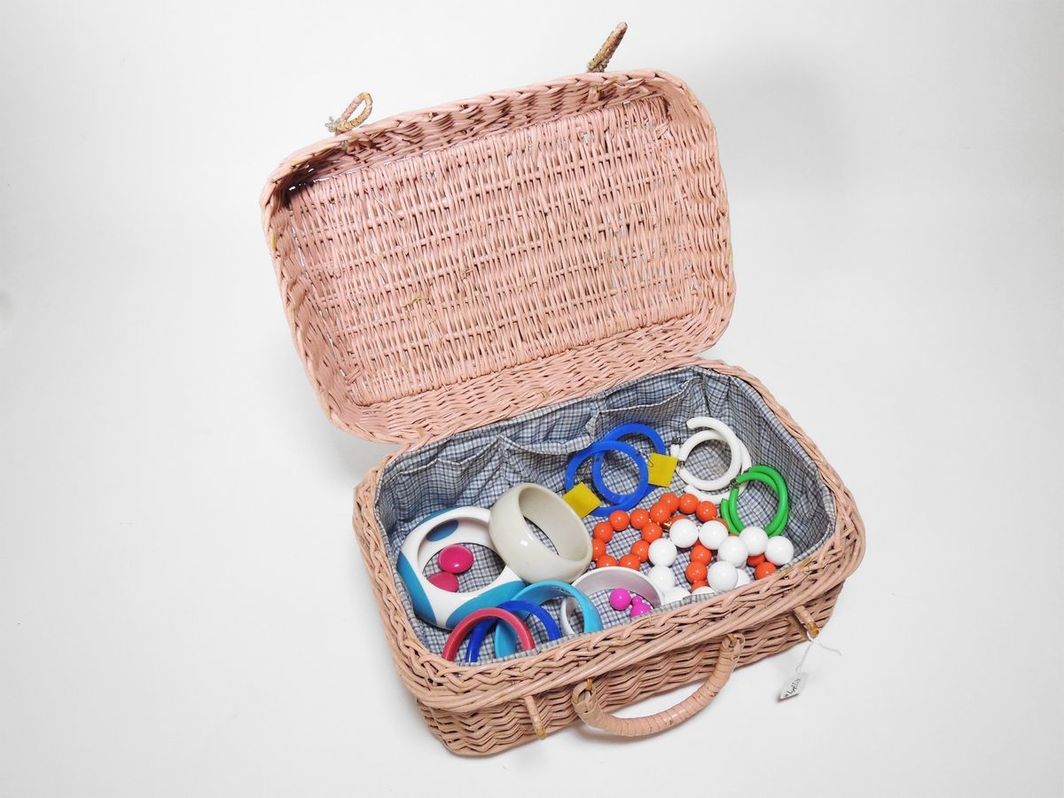 Lotto di Bijoux in Plastica Colorata