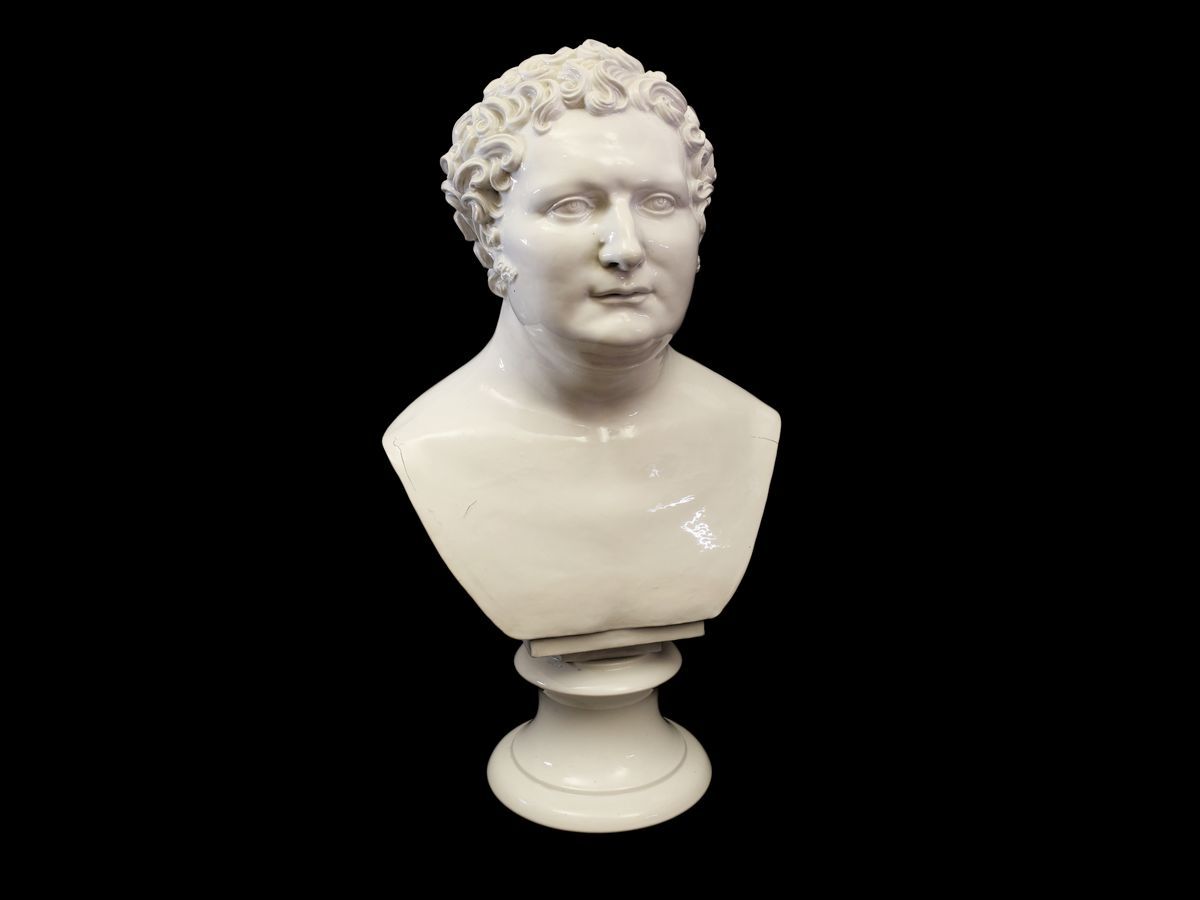 Ritratto di Nobile Fiorentino nelle Sembianze Dell'imperatore Vitellio, Manifattura di Doccia
