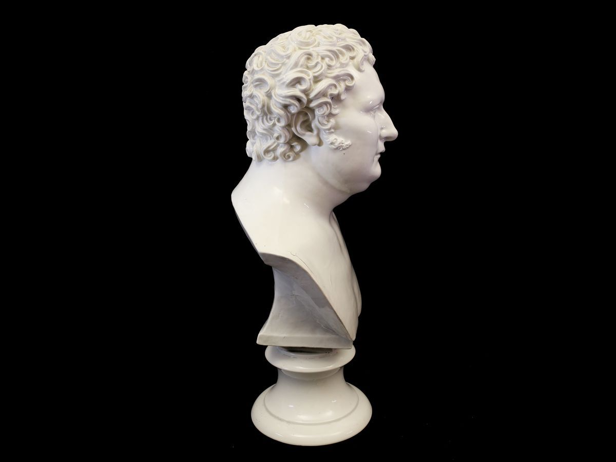 Ritratto di Nobile Fiorentino nelle Sembianze Dell'imperatore Vitellio, Manifattura di Doccia