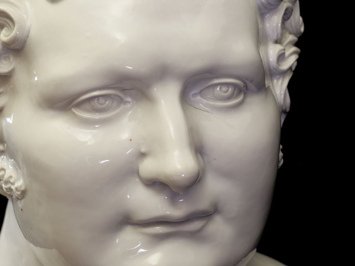 Ritratto di Nobile Fiorentino nelle Sembianze Dell'imperatore Vitellio, Manifattura di Doccia